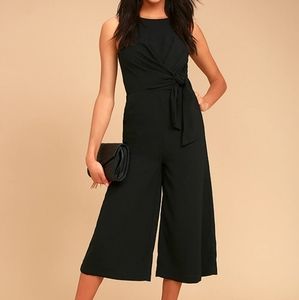 LULU'S on track midi jumpsuit